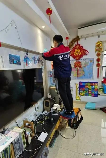 中国电信广东公司为1200余名赴鄂医疗队员安装“